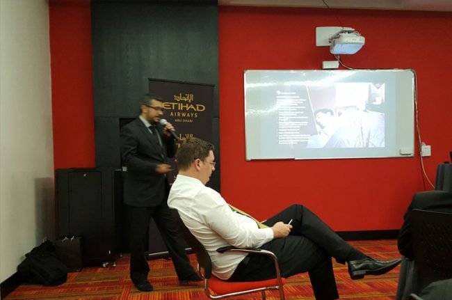 TASOTA BUSINESS DINNER MEETING WITH ETIHAD AIRWAYS