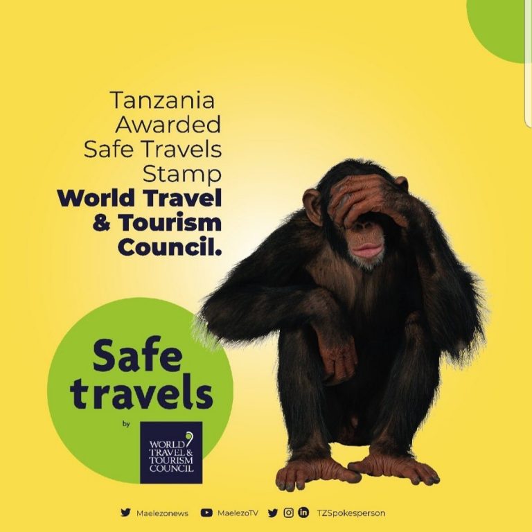 Tanzania Endorsed for Safe Travels Stamp Use by WTTC TASOTA